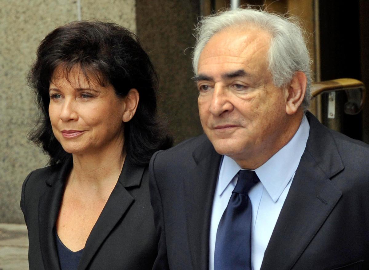  Anne Sinclair et Dominique Strauss-Kan en 2011 @AFP